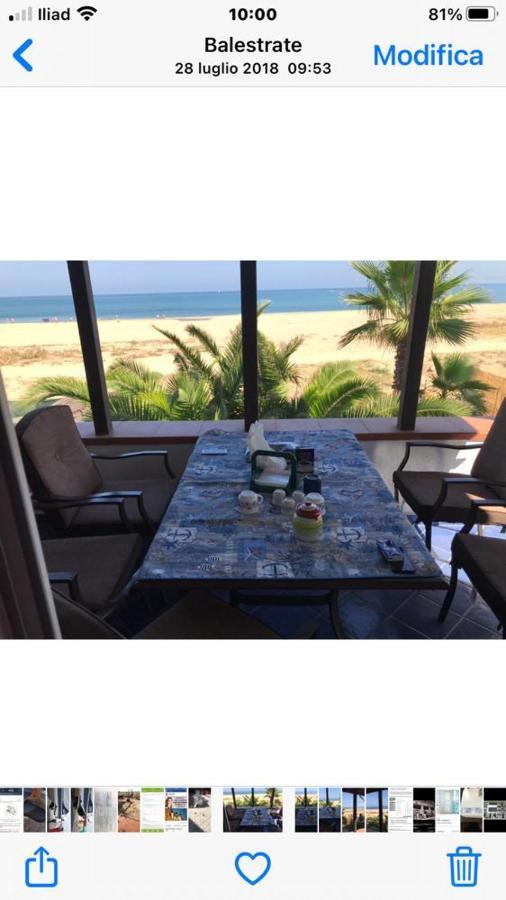 Villa La Casa Sulla Spiaggia à Balestrate Extérieur photo
